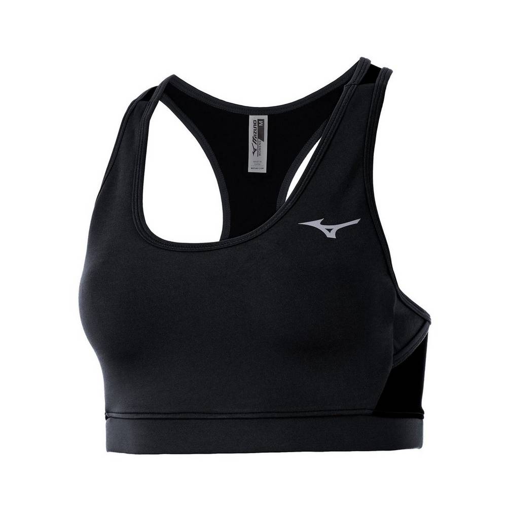 Damske Športová Podprsenka Mizuno Alpha Mesh Back Sports Čierne Vypredaj HPJU59627